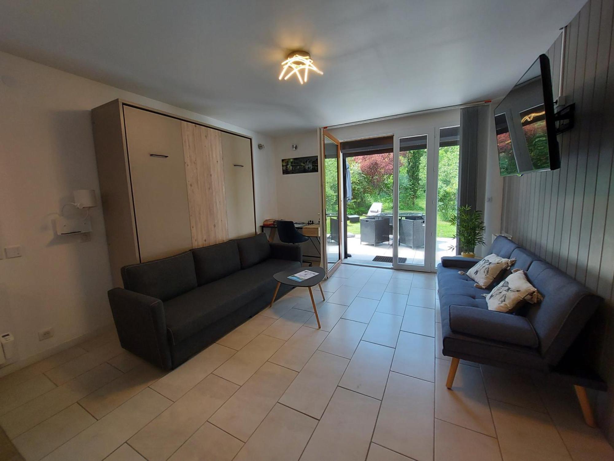 Rare, Cosy Studio Terrasse Au Coeur De St-Jorioz Saint-Jorioz Exterior foto